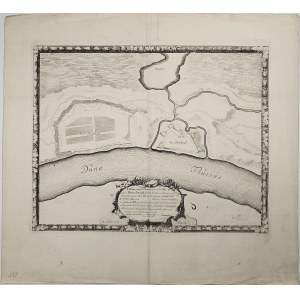 Dahlberg Erik Jonsson [Puffendorf] - Dyneburg. Delineatio Geometrica Urbis et Arcis Duneburgh