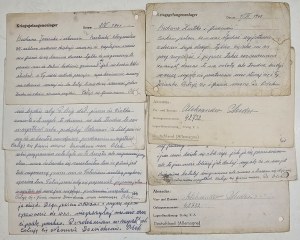 Stalag X A Schleswig - 8 letters/cards, 1941