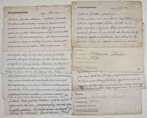 Stalag X A Schleswig - 8 dopisů/pohlednic, 1941