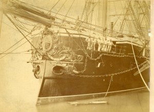 Ship, Denmark, ca. 1870.