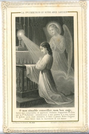 O my kind counselor, my good angel, ca. 1900
