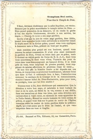 O mio gentile consigliere, mio buon angelo, c. 1900