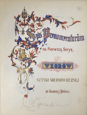 Przeździecki Aleksander, Rastawiecki Edward - Wzory sztuki średniowiecznej i z epoki odrodzenia po koniec wieku XVII w dawnej Polsce. Serya Druga, 1855-1858