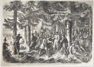 Januaraufstand - Schlacht von Olszanka, 10. April 1863.
