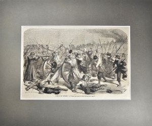 January Uprising - Battle of Węgrów, February 3, 1863.