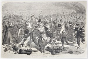 January Uprising - Battle of Węgrów, February 3, 1863.