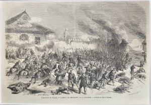 Januaraufstand - Schlacht von Miechów, 17. Februar 1863.