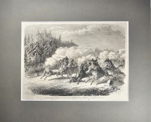 Lednové povstání - útok na ruský konvoj v Kozlově Rudě, 1863