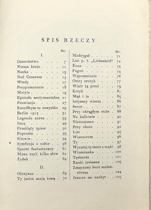 Tuwim Julian - Poems collected. Warsaw 1928 Nakł. Księg. F. Hoesick. 1st ed.