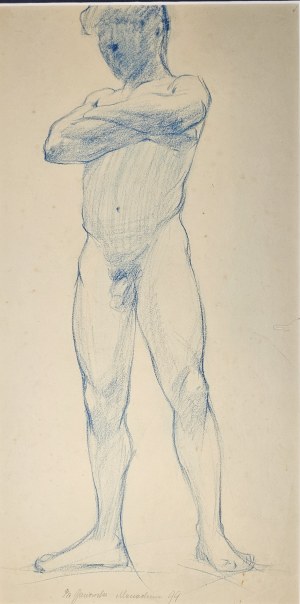 Rychter -Janowska Bronisława - Nudo maschile, Monaco, 1899