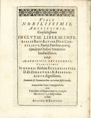 Eberlin Georg - De Podagra Disputatio, Quam Svb Sacrosanctae Triados Moderamine ... Basileae 1614 Typ. Ioh. Iacobi Genathii.