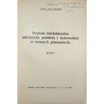 Jaxa Bykowski Ludwik - Poziom intelektualny młodzieży polskiej i żydowskiej w naszych gimnazjach. Poznań 1935 [Wojewódzki Instytut Rzemieślniczo-Przemysłowy].