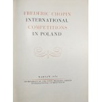 Frederic Chopin International Competitions in Polans. Warsaw 1954 Secretariat Of The Fifth Frederic Chopin International Competition. Autographs of the pianists.