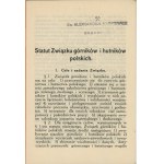 Statut Związku górników i hutników polskich. Dąbrowa [192-] Druk. E. Mirek i Ska.