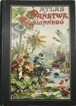 Wilkomm Maurycy - Atlas państwa roślinnego zawierający 125 tablic kolorowanych z 700 rysunkami roślin oraz liczne drzeworyty wśród tekstu szczegółowego, oprac. przez Wł. M. Kozłowskiego. Warszawa 1911 Wyd. M. Arct.