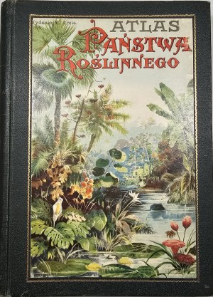 Wilkomm Maurycy - Atlas stavu rostlin obsahující 125 barevných desek se 700 kresbami rostlin a četné dřevoryty mezi podrobným textem, sestavený. Wł. M. Kozłowski. Varšava 1911 Wyd. M. Arct.