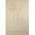 Norwid Cyprian Kamil - Pisma zebrane. Wyd. Zenon Przesmycki. T. A cz. 1-2, C, E. Warszawa - Kraków 1911 [1912-3]. Oprawa introligatorska R. Jahody.