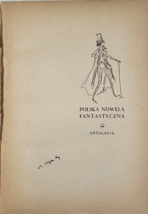 Tuwim Julian - poľská fantasy novela. Zbierka ... Ilustroval Jan Marcin Szancer. Varšava 1949 PIW.
