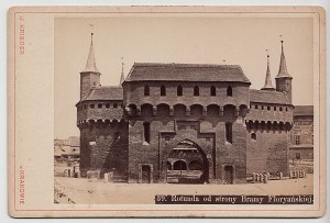 Krakow - Rotunda from the side of the Florian Gate, Krakow, photo by Krieger.