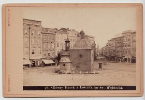 Kraków - Główny Rynek z kościółkiem św. Wojciecha, Kraków, fot. Krieger.