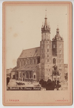 Krakow - N. Panny Mary Church, Krakow, photo by Krieger.