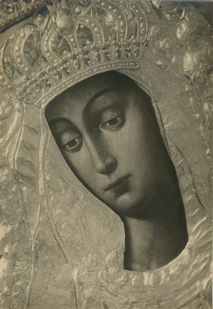 Panna Mária z Úsvitnej brány, fotografia Bulhak, Vilnius, okolo roku 1930.