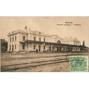 Bochnia - Railway station, 1909.