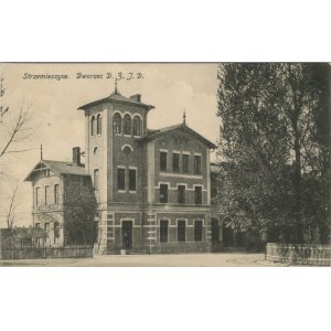 Strzemieszyce - Dworzec D. Z. J. D., 1915.