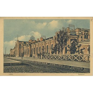 Lida - Gare ferroviaire, vers 1915.