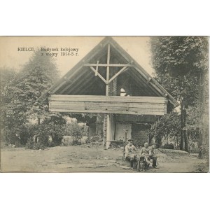 Kielce - Railway bydunek from the 1914-5 war.