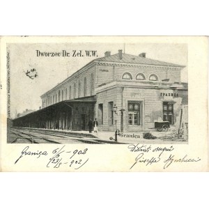 Granica - Dworzec Dr. Żel. W.W., 1902.