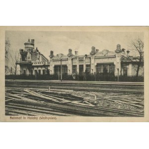 Holoba - Railway station, 1917.