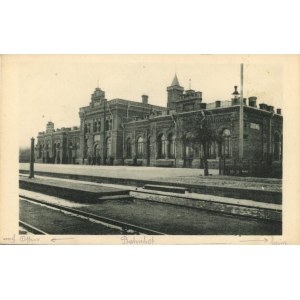 Chelm - Railway station, ca. 1920.