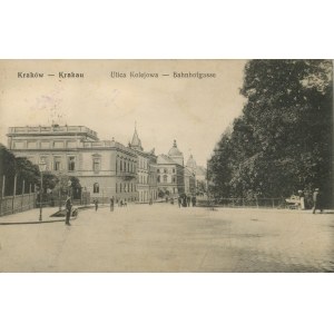 Krakow - Kolejowa Street, 1913.