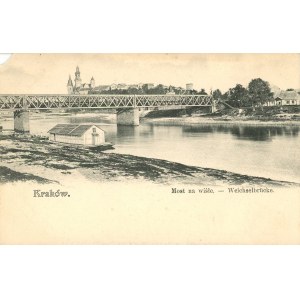 Kraków - Most kolejowy, 1904.