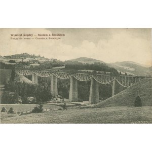 Skole - Railroad viaduct, 1913.