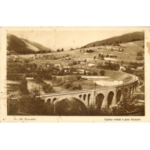 Vorochta - železničný viadukt, 1928.