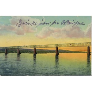 Volga - Railroad viaduct, 1914.