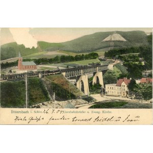 Walbrzych - Railroad viaduct, 1904.