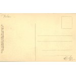 Firedland, Ostpreussen - Zniszczony most kolejowy, ok. 1915.