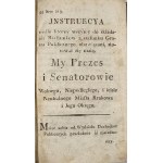 Journal des règlements du gouvernement de la ville libre, indépendante et strictement neutre de Cracovie et de son district. Cracovie 1817