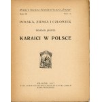 Janusz Bohdan - Karaites in Poland. Kraków-Dębniki 1927 Nakł. Księg. Geogr. Orbis.