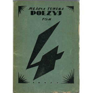 Tuwim Julian - Poems volume 4. Warsaw 1923 Tow. Wyd. Ignis. 1st edition.