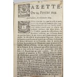 Gazette. No. 1-26. Paris 1699 Bureau d'Adresse.