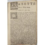 Gazette. No. 1-26. Paris 1699 Bureau d'Adresse.