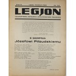 Legjon - Revue de l'Union des légionnaires polonais. Année III. Juillet-août 1931, n° 7-8.
