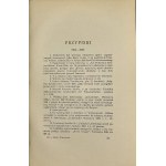 Sapieha Leon - Wspomnienia (Z lat od 1803 do 1863 r.). Z przedmową Stanisława Tarnowskiego. Z 6 portretami. Lwów [1914] H. Altenberg, G. Seyfarth, E. Wende i Sp.