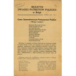 Union des patriotes polonais en Belgique.