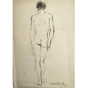 Delekta-Wicińska Izabela - Nu masculin, années 1950/60.