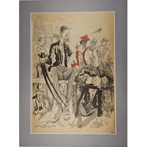 Rogalski Gustaw - Cracovie - Nos partisans dans la loge, 1937.